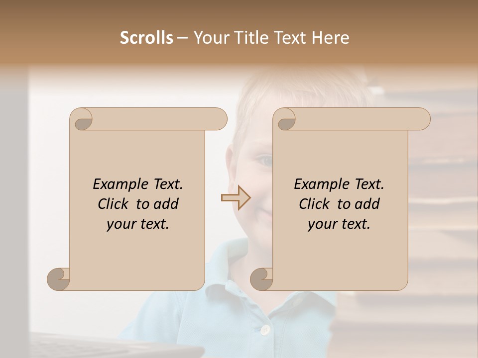 Study Childhood Keen PowerPoint Template