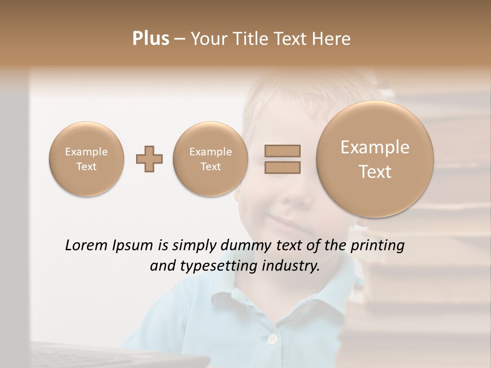 Study Childhood Keen PowerPoint Template