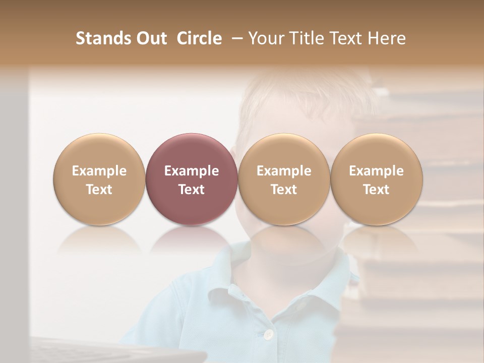 Study Childhood Keen PowerPoint Template