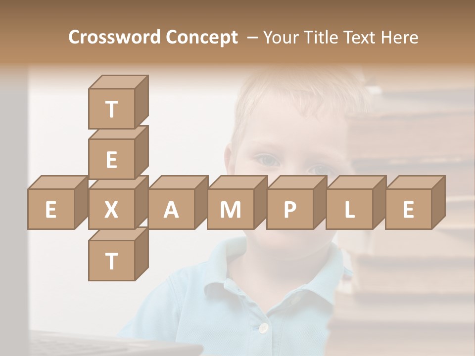 Study Childhood Keen PowerPoint Template