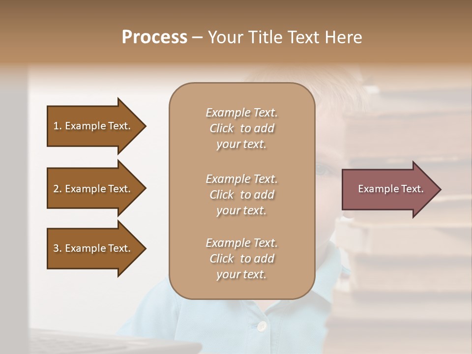 Study Childhood Keen PowerPoint Template