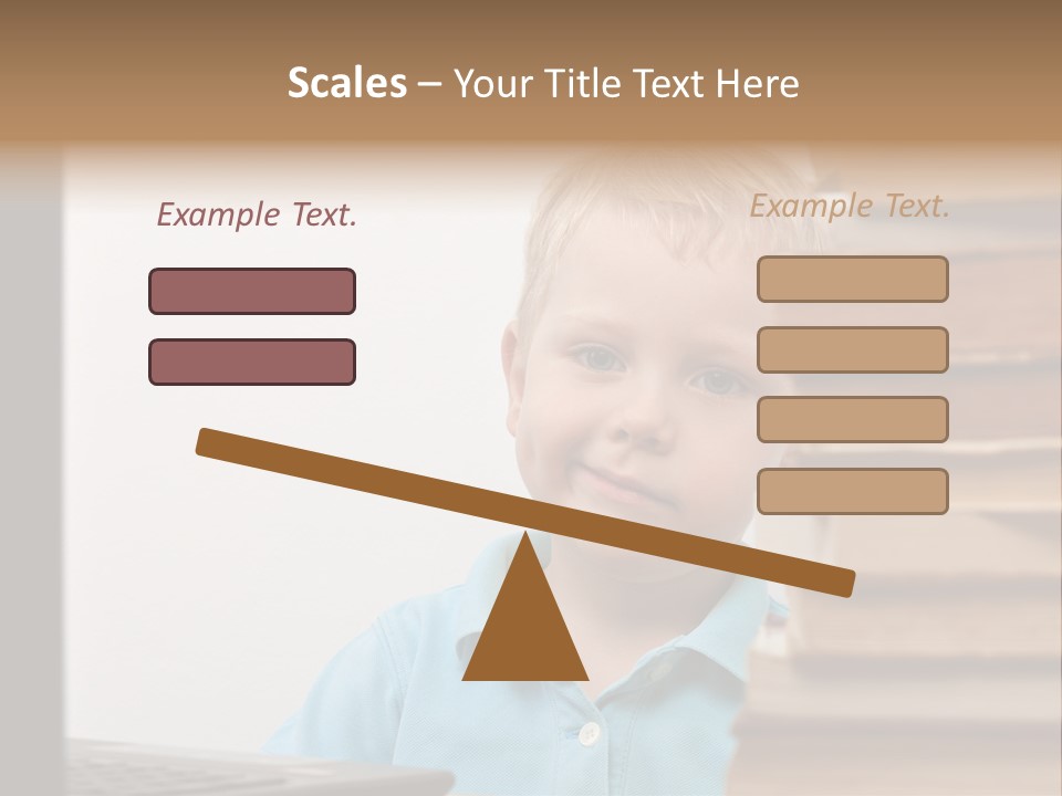 Study Childhood Keen PowerPoint Template