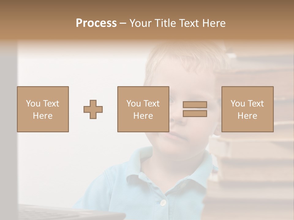 Study Childhood Keen PowerPoint Template