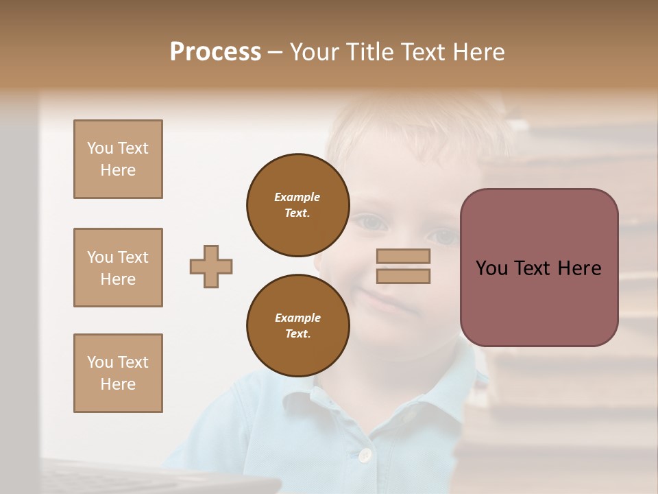 Study Childhood Keen PowerPoint Template