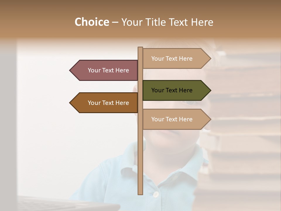 Study Childhood Keen PowerPoint Template