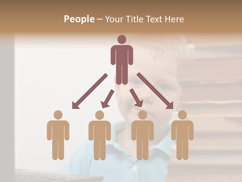 Study Childhood Keen PowerPoint Template