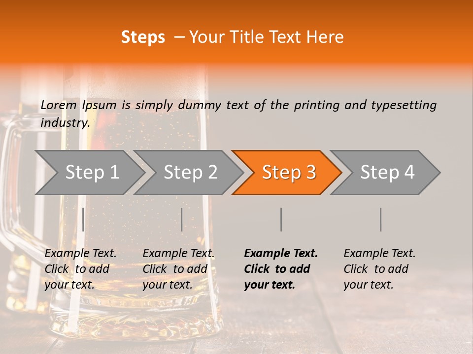 Motion Alcohol Pub PowerPoint Template