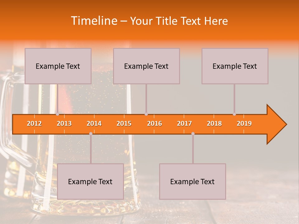 Motion Alcohol Pub PowerPoint Template