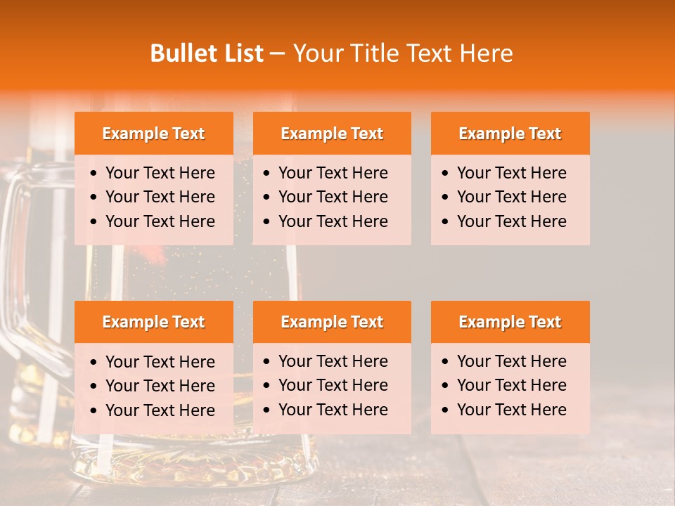 Motion Alcohol Pub PowerPoint Template