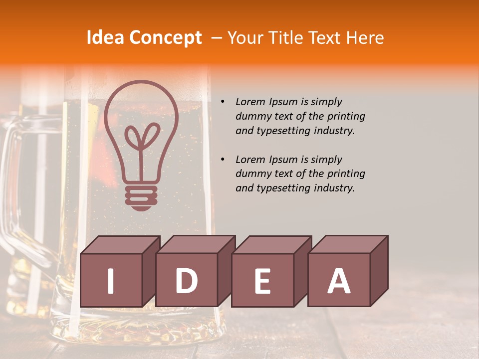 Motion Alcohol Pub PowerPoint Template