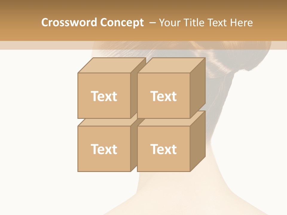 Model Creative Beauty PowerPoint Template