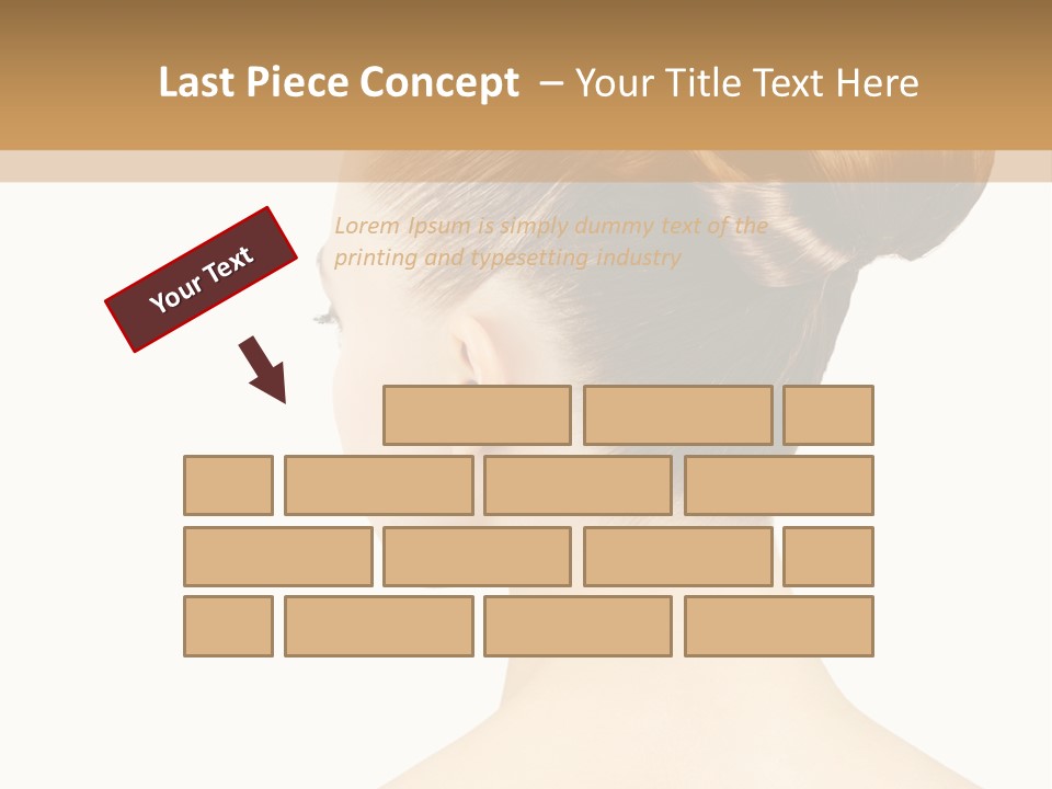 Model Creative Beauty PowerPoint Template