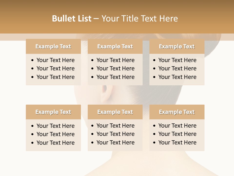 Model Creative Beauty PowerPoint Template