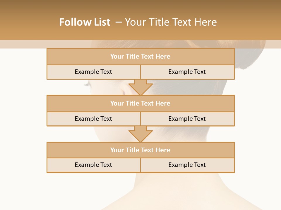 Model Creative Beauty PowerPoint Template