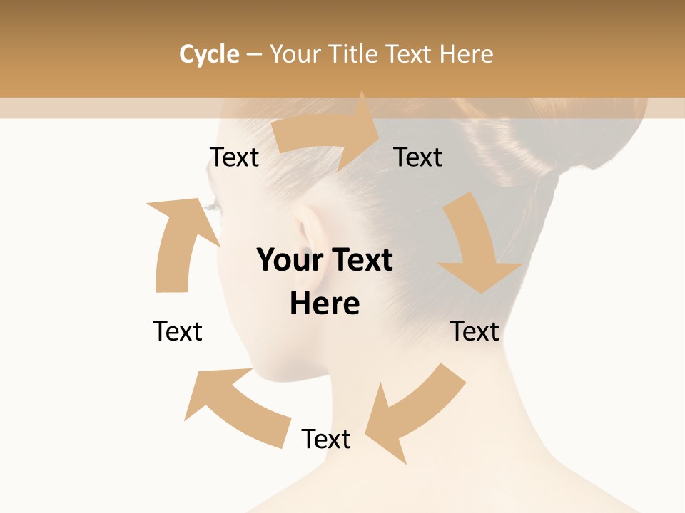 Model Creative Beauty PowerPoint Template