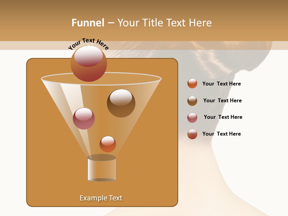 Model Creative Beauty PowerPoint Template
