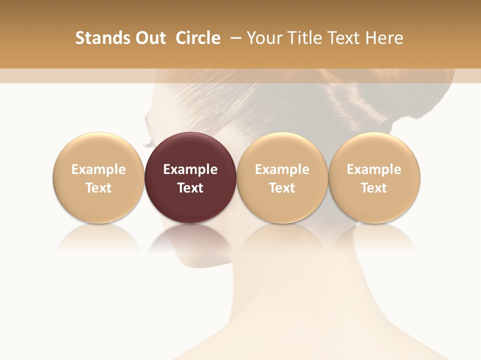 Model Creative Beauty PowerPoint Template