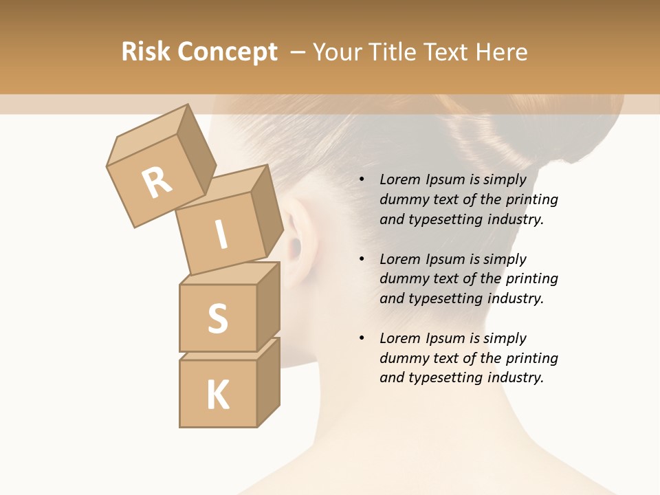 Model Creative Beauty PowerPoint Template