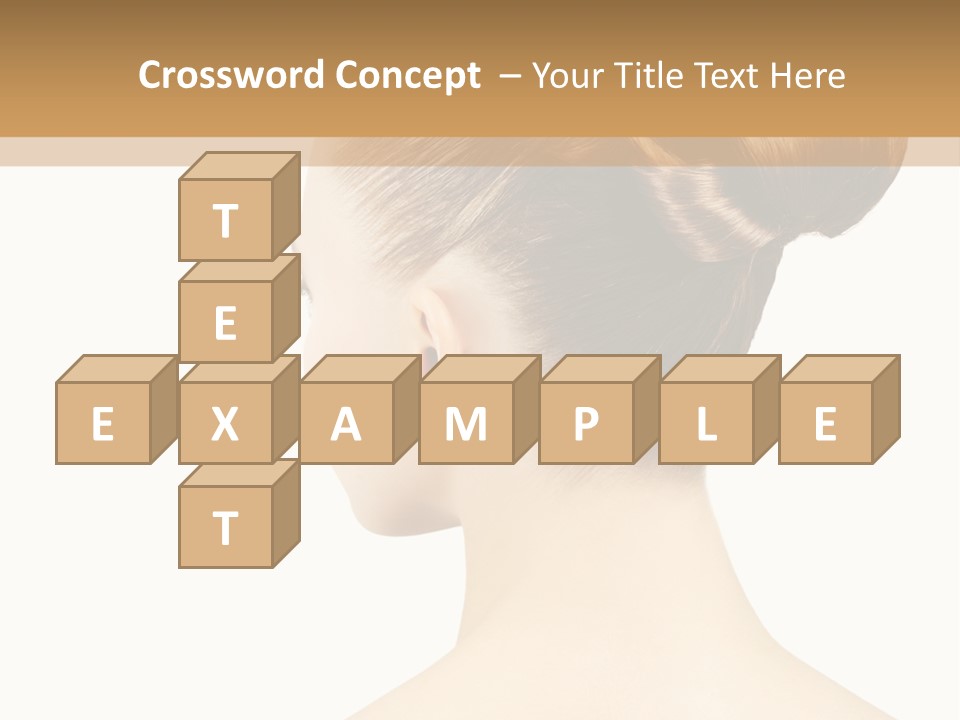 Model Creative Beauty PowerPoint Template