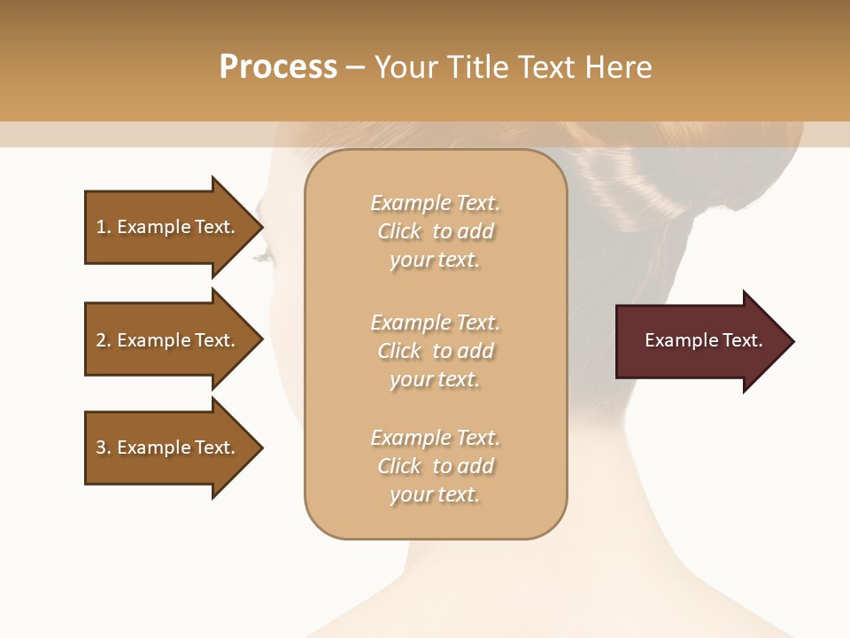 Model Creative Beauty PowerPoint Template