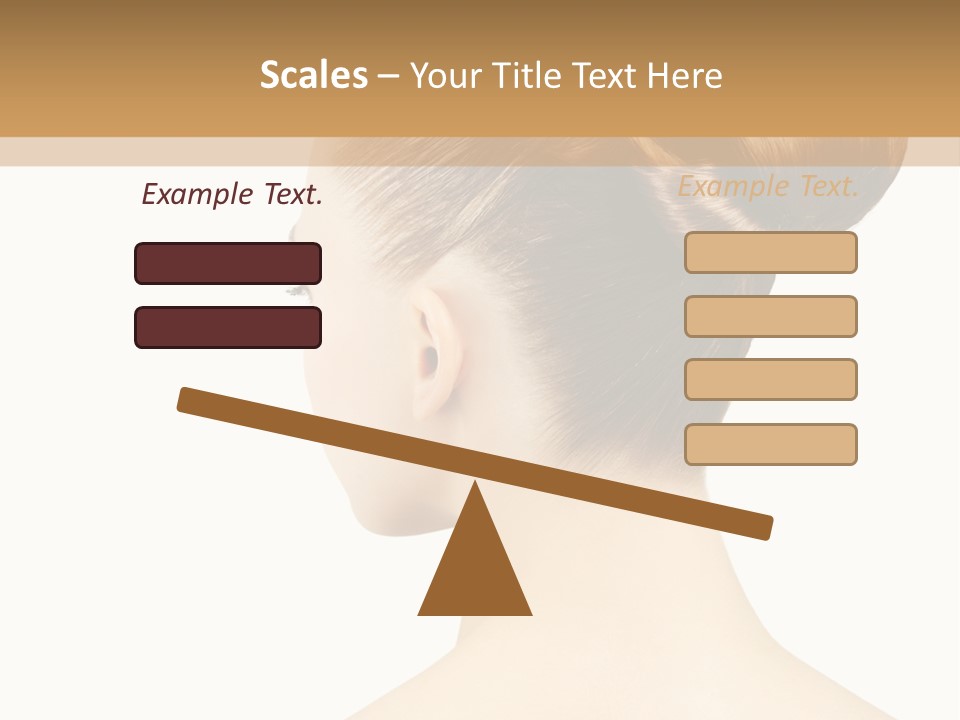 Model Creative Beauty PowerPoint Template