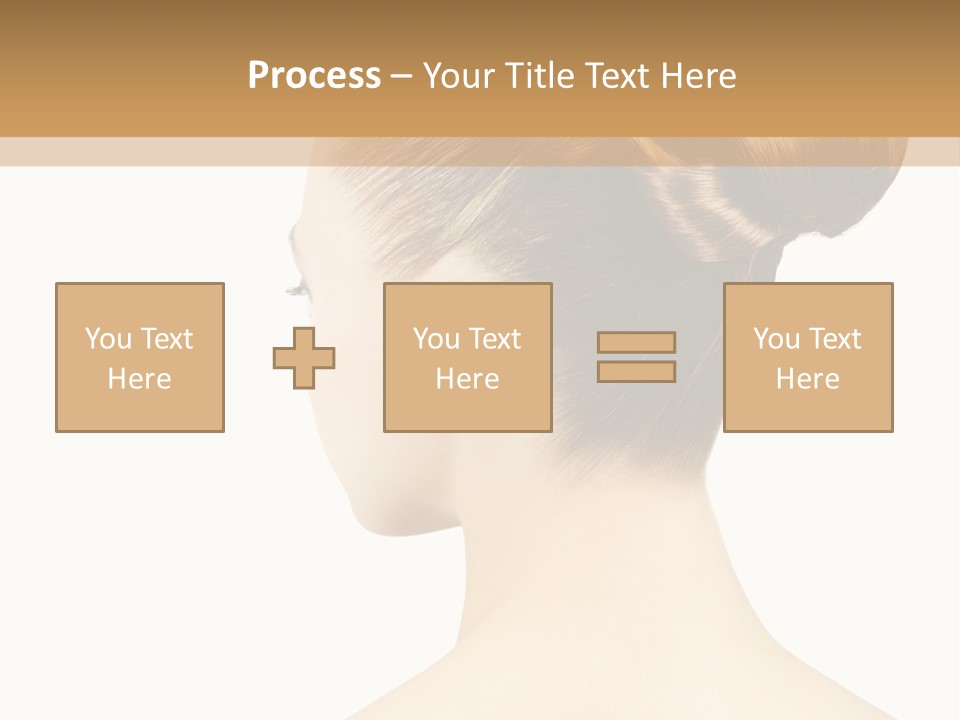 Model Creative Beauty PowerPoint Template