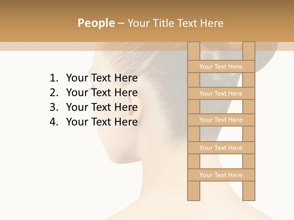 Model Creative Beauty PowerPoint Template