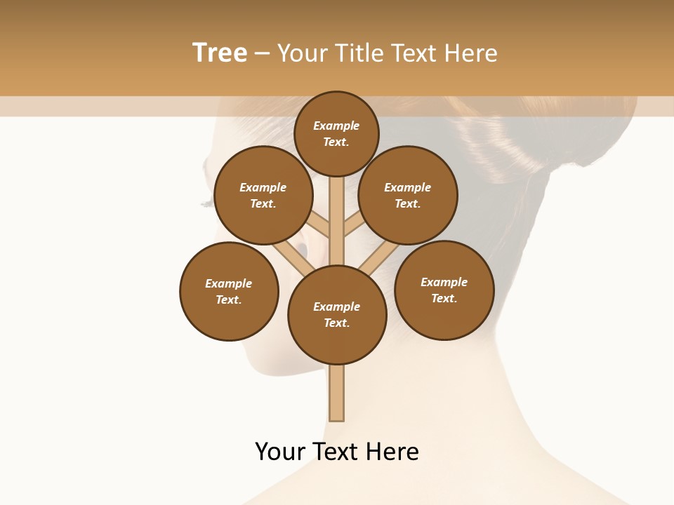 Model Creative Beauty PowerPoint Template