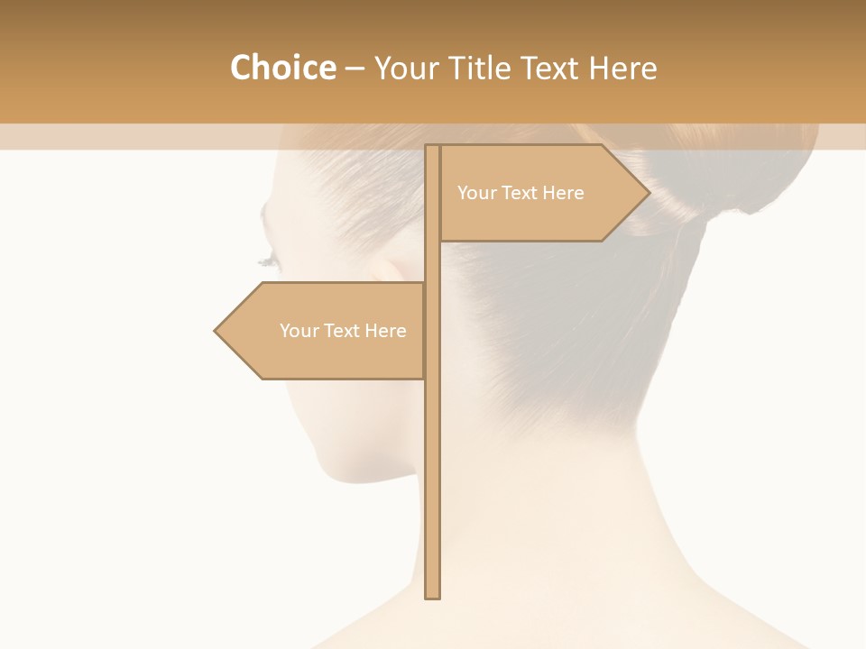 Model Creative Beauty PowerPoint Template