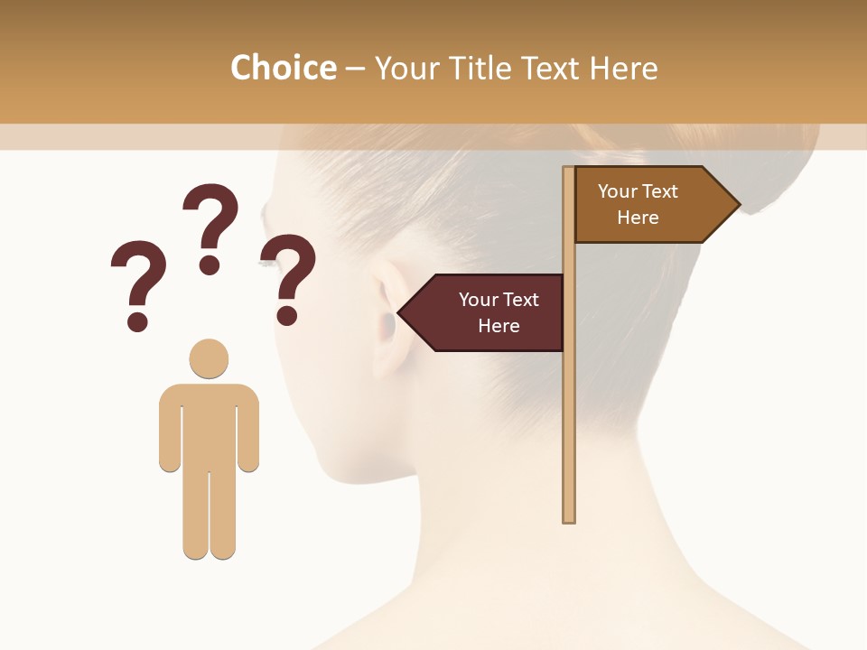 Model Creative Beauty PowerPoint Template