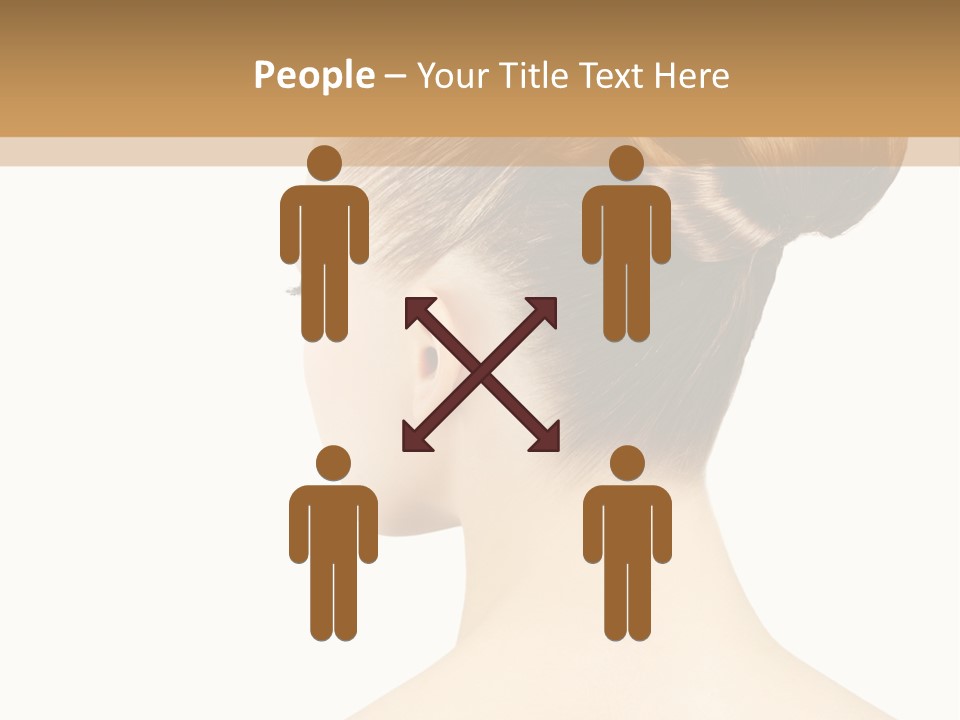 Model Creative Beauty PowerPoint Template