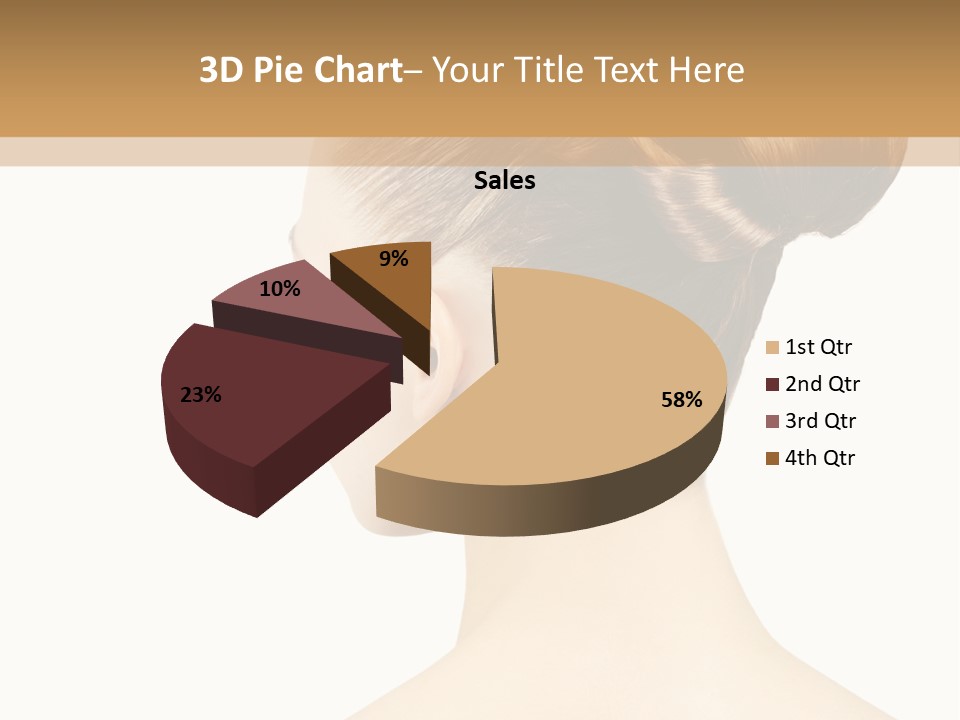 Model Creative Beauty PowerPoint Template