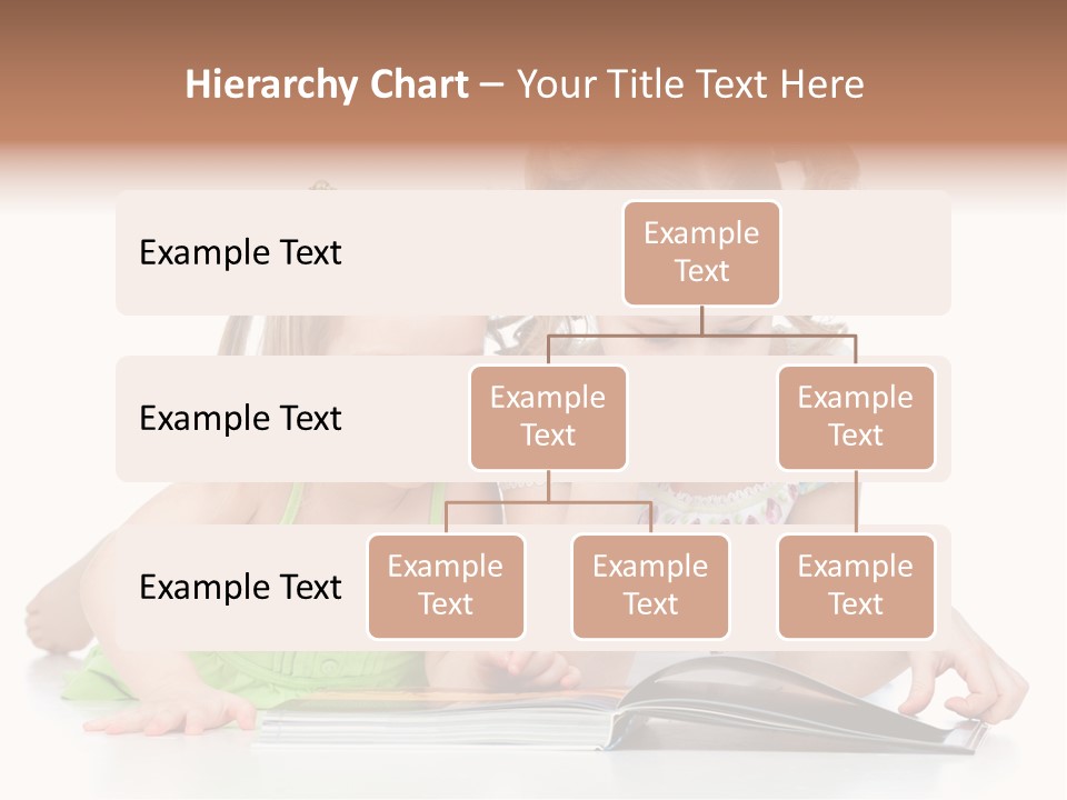 Enjoying Lying Schoolgirl PowerPoint Template
