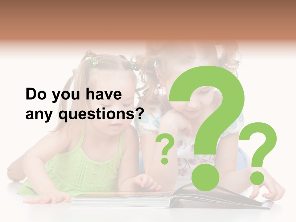 Enjoying Lying Schoolgirl PowerPoint Template