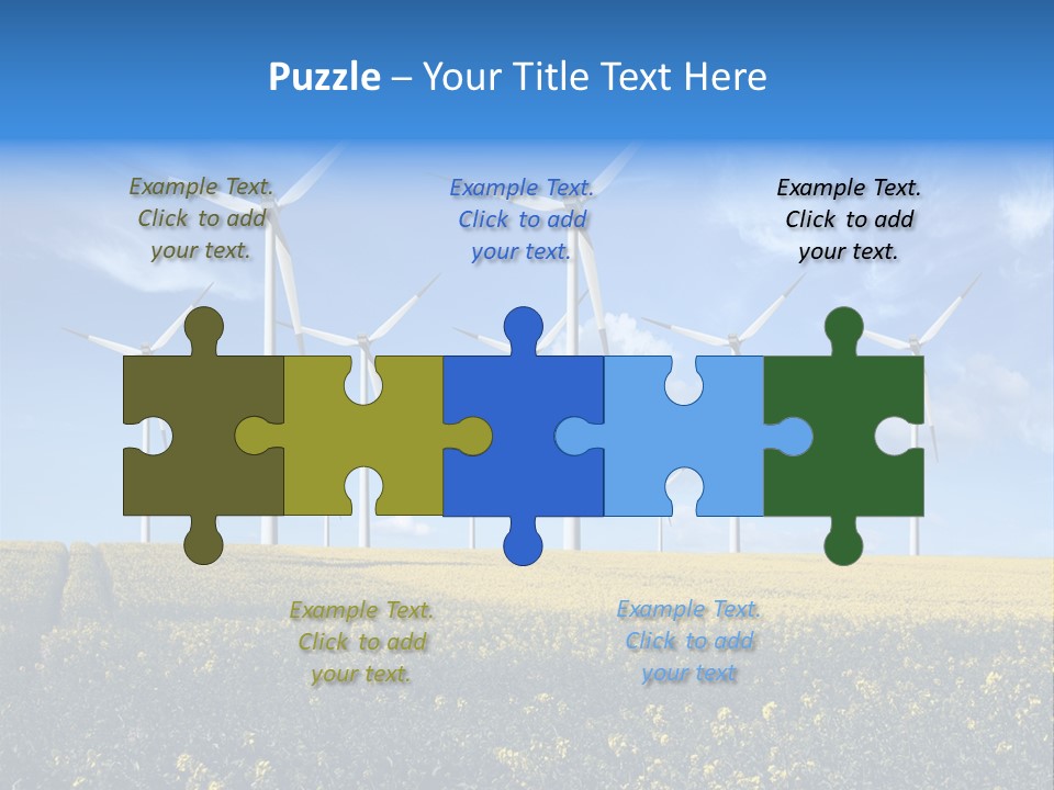 Electricity Technology Generate PowerPoint Template