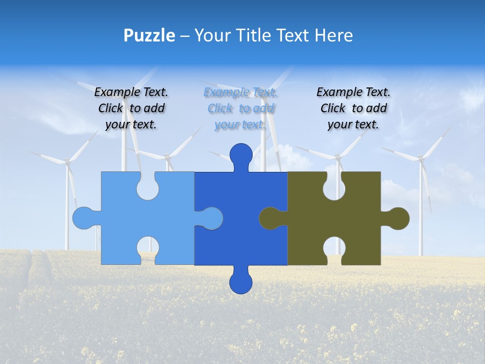 Electricity Technology Generate PowerPoint Template