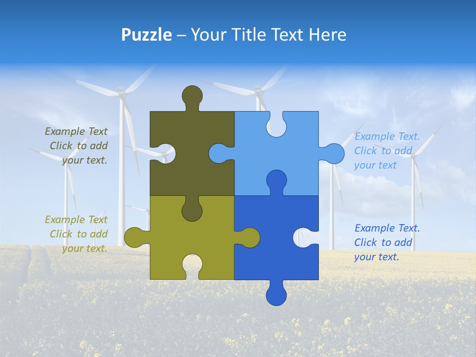 Electricity Technology Generate PowerPoint Template