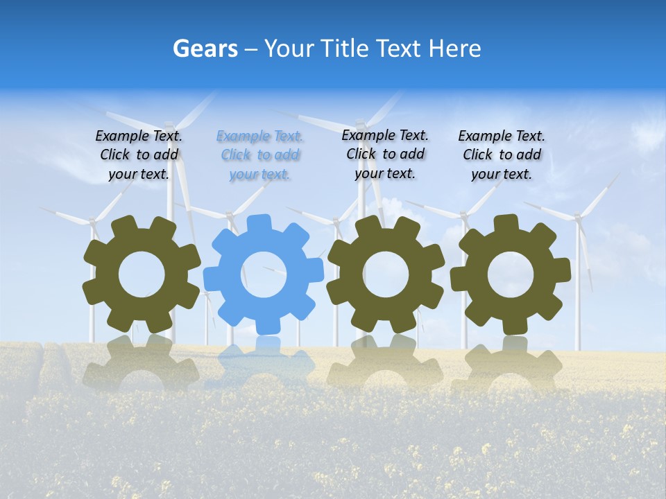 Electricity Technology Generate PowerPoint Template