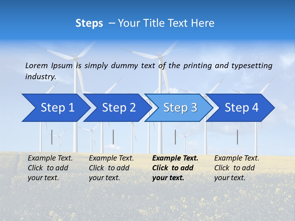 Electricity Technology Generate PowerPoint Template