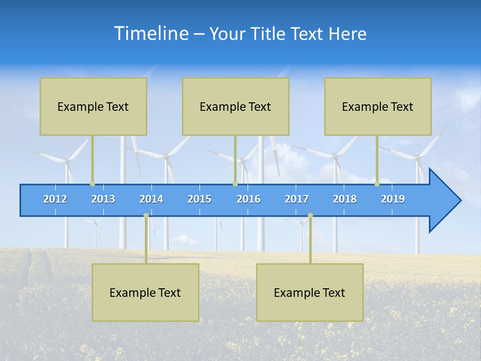 Electricity Technology Generate PowerPoint Template