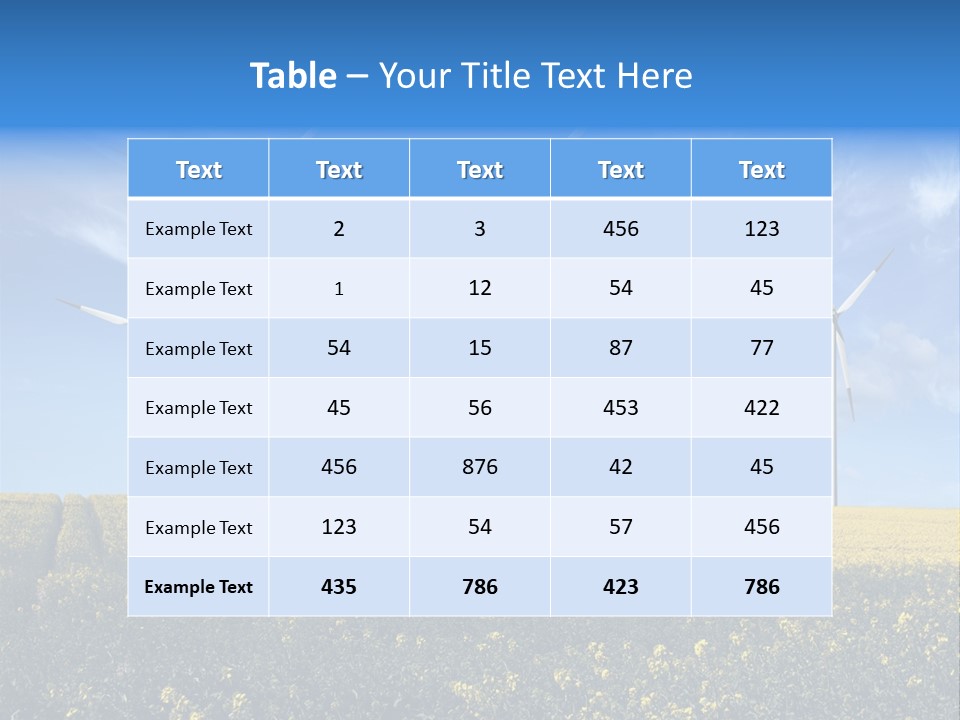 Electricity Technology Generate PowerPoint Template