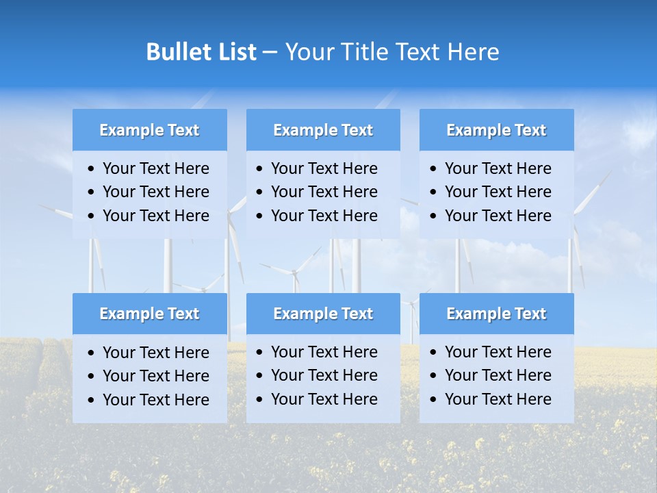 Electricity Technology Generate PowerPoint Template