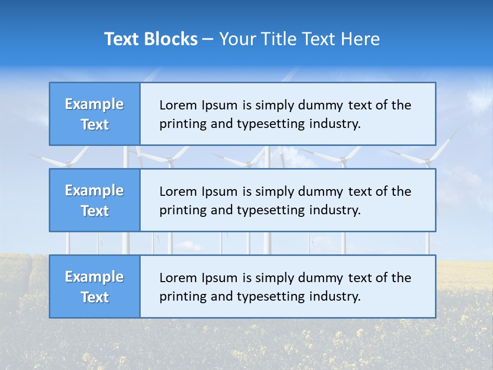 Electricity Technology Generate PowerPoint Template