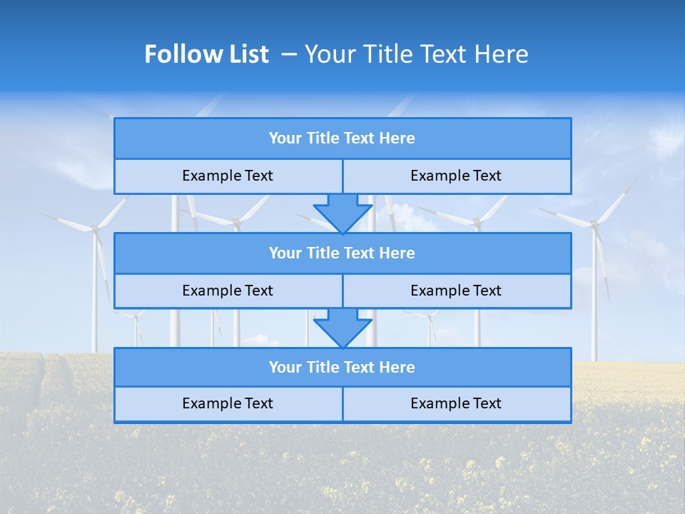 Electricity Technology Generate PowerPoint Template