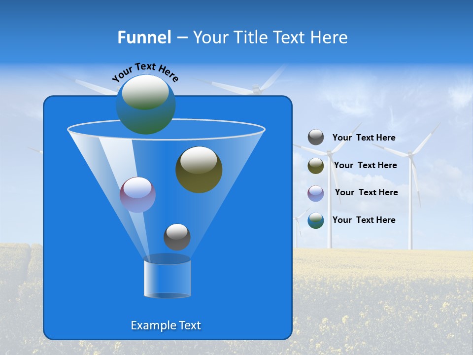 Electricity Technology Generate PowerPoint Template