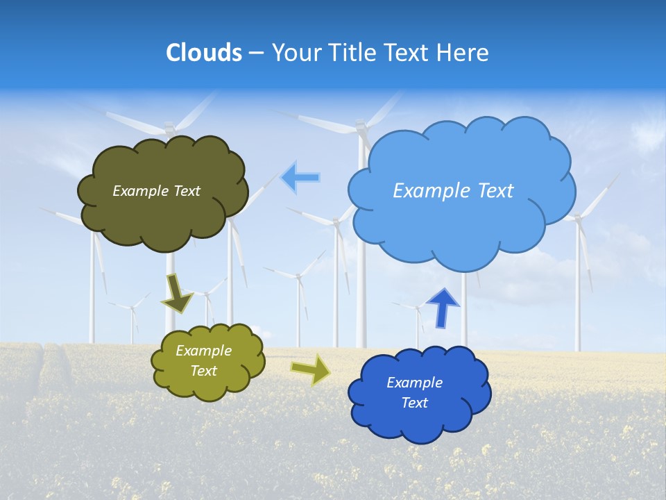 Electricity Technology Generate PowerPoint Template