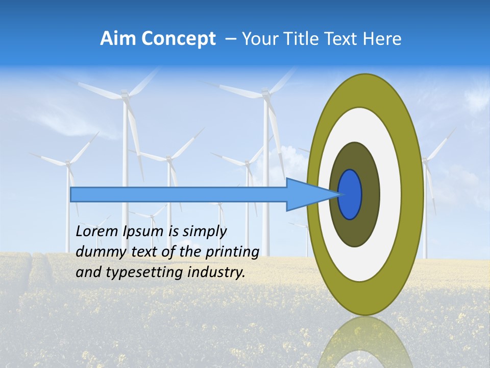 Electricity Technology Generate PowerPoint Template