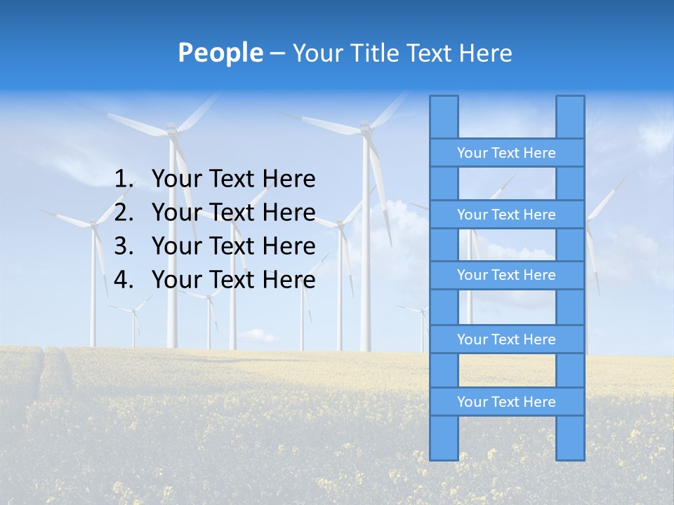 Electricity Technology Generate PowerPoint Template