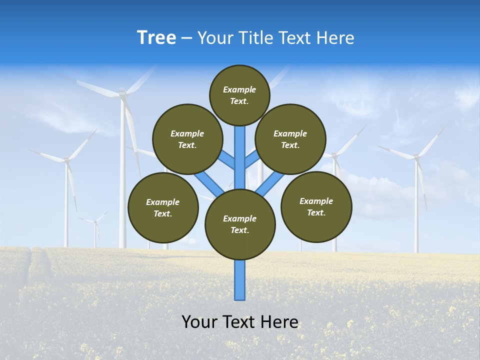 Electricity Technology Generate PowerPoint Template