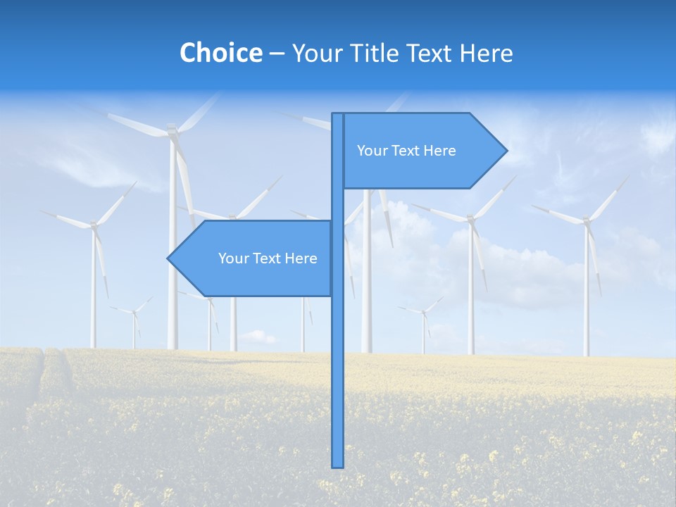 Electricity Technology Generate PowerPoint Template